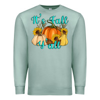 Seafoam it's fall y'all Premium Sweatshirt - Artiststas