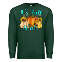 Sports Green it's fall y'all Premium Sweatshirt - Artiststas