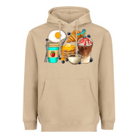 Mushroom Breakfast Coffee Cups Heavyweight Hoodie - Artiststas