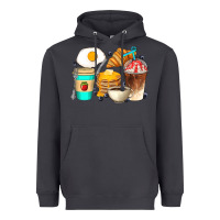 Smoke Breakfast Coffee Cups Heavyweight Hoodie - Artiststas