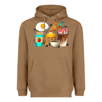 Toasted Coconut Breakfast Coffee Cups Heavyweight Hoodie - Artiststas