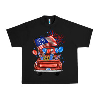 Black farm truck,america flag Urban Heavy Tee - JahusDesignShop