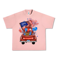 Salmon farm truck,america flag Urban Heavy Tee - JahusDesignShop