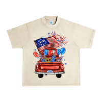 Sandshell farm truck,america flag Urban Heavy Tee - JahusDesignShop