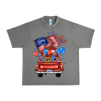 Tornado farm truck,america flag Urban Heavy Tee - JahusDesignShop