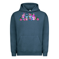 Pigment Midnight Navy stitch coffee cups libbey glass Urban Hoodie - AdoDesignShop