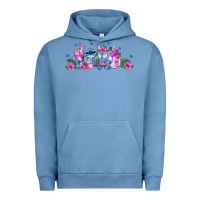 Pigment Pebble Blue stitch coffee cups libbey glass Urban Hoodie - AdoDesignShop