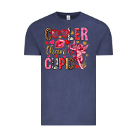 Vintage Denim Cooler than Cupid Valentine's Day Vintage Tee - HowdyJamesFarm