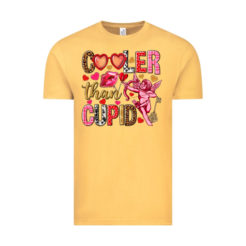 Cooler Than Cupid Valentine's Day Vintage Tee by HowdyJamesFarm | Teevron