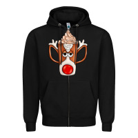 Black Coffee  Animal Zipper Hoodie - CowhideDigitalArt