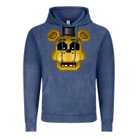 Vintage Denim Day Gift Five Nights At Freddy'S Graphic For Fan Vintage Hoodie - lanVoArt