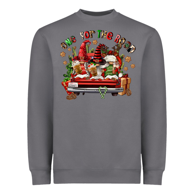 One For The Road Coffee Heavyweight Sweatshirt by FaDigitalArtStudio | Teevron