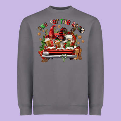 One For The Road Coffee Heavyweight Sweatshirt Designed By Fadigitalartstudio