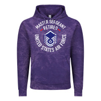 Cloud Purple Limited Edition Master Sergeant Retired Air Force Military Retiremen Vintage Hoodie - lanVoArt
