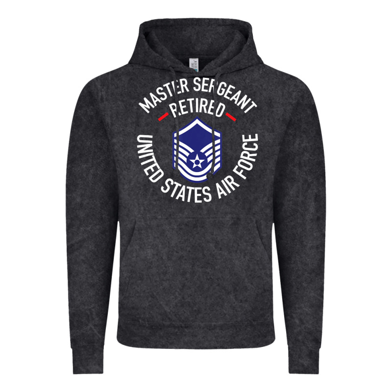 Limited Edition Master Sergeant Retired Air Force Military Retiremen Vintage Hoodie by lanVoArt | Teevron