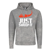 Cloud Rock just sweep it! funny curling sports gift hoodie Vintage Hoodie - lanVoArt