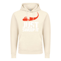 Vintage Artic just sweep it! funny curling sports gift hoodie Vintage Hoodie - lanVoArt