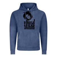 Vintage Denim lover gift lauryn hill retro wave Vintage Hoodie - lanVoArt
