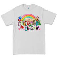 Dove Grey childcare life Premium Tee - Artiststas