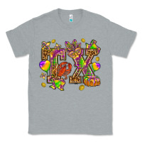 Heather Grey Texas Mardi Gras Classic Tee - NancyCooperArtShop