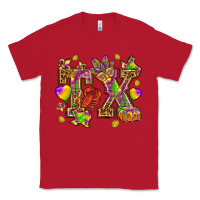 Red Texas Mardi Gras Classic Tee - NancyCooperArtShop
