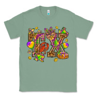 Sage Texas Mardi Gras Classic Tee - NancyCooperArtShop