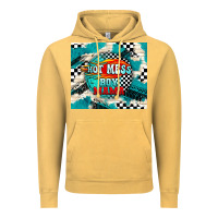 Vintage Mustard hot mess boy mama with fire Vintage Hoodie - TumblerDesignByShophia