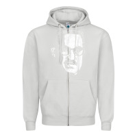 Dove Grey Thurgood Black Leader Cool African Black History Month Gift Zipper Hoodie - lanVoArt
