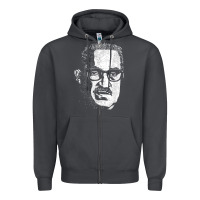 Smoke Thurgood Black Leader Cool African Black History Month Gift Zipper Hoodie - lanVoArt