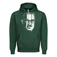 Sports Green Thurgood Black Leader Cool African Black History Month Gift Zipper Hoodie - lanVoArt