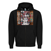 Black happy easter Zipper Hoodie - CowhideDigitalArt
