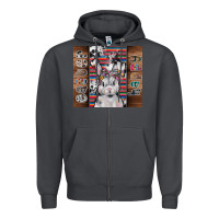 Smoke happy easter Zipper Hoodie - CowhideDigitalArt