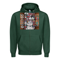 Sports Green happy easter Zipper Hoodie - CowhideDigitalArt