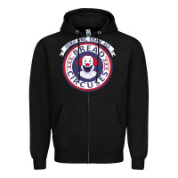 Black bread and circuses   girl Zipper Hoodie - lanVoArt