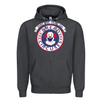 Smoke bread and circuses   girl Zipper Hoodie - lanVoArt