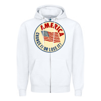 White america change it or lose it   stars Zipper Hoodie - lanVoArt
