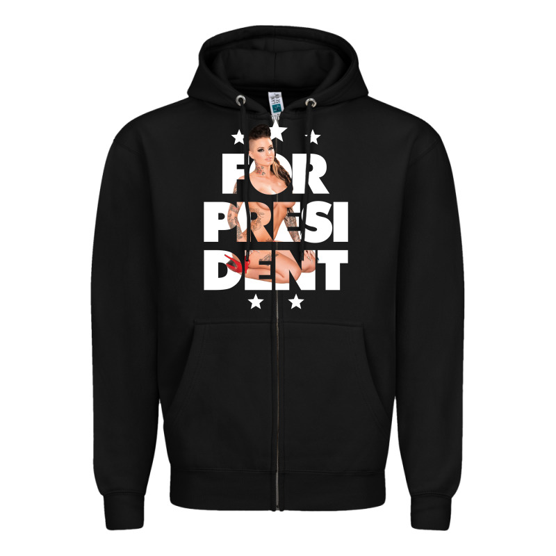 Christy Mack For President   Gift Zipper Hoodie by lanVoArt | Teevron