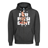 Charcoal Heather christy mack for president   gift Zipper Hoodie - lanVoArt