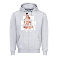 Heather Grey christy mack for president   gift Zipper Hoodie - lanVoArt
