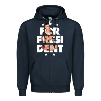 Navy christy mack for president   gift Zipper Hoodie - lanVoArt