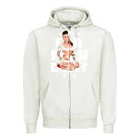 Oatmeal Heather christy mack for president   gift Zipper Hoodie - lanVoArt