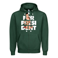 Sports Green christy mack for president   gift Zipper Hoodie - lanVoArt