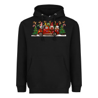 Black Christmas Gnome Truck Heavyweight Hoodie - Artiststas