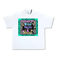 White fueled by ıced coffee and anxiety Urban Heavy Tee - TumblerDesignByShophia
