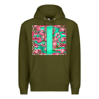Army Green custom name nurse Premium Hoodie - RanaPortraitStore