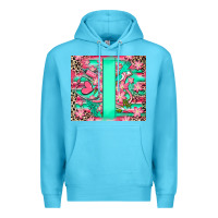 Ocean Blue custom name nurse Premium Hoodie - RanaPortraitStore