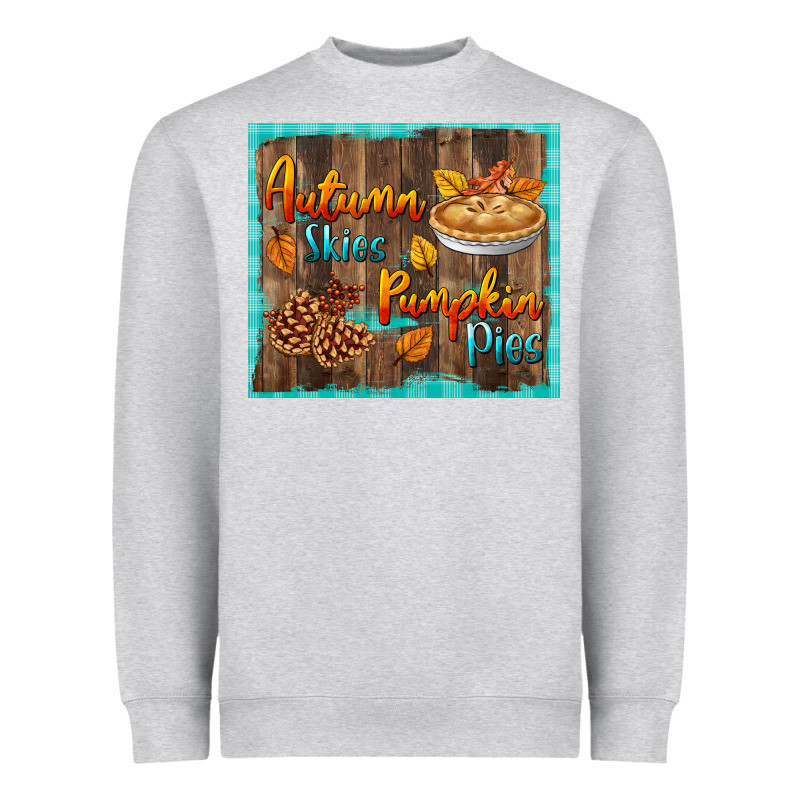Autumn Skies Pumpkin Pies Tumbler Heavyweight Sweatshirt by BundleAndBundleShop | Teevron