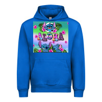 Cobalt aloha stitch Urban Hoodie - AdoDesignShop