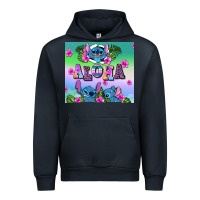 Navy aloha stitch Urban Hoodie - AdoDesignShop