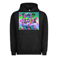 Pigment Black aloha stitch Urban Hoodie - AdoDesignShop
